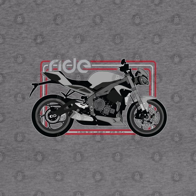 Ride street triple rs bwc by NighOnJoy